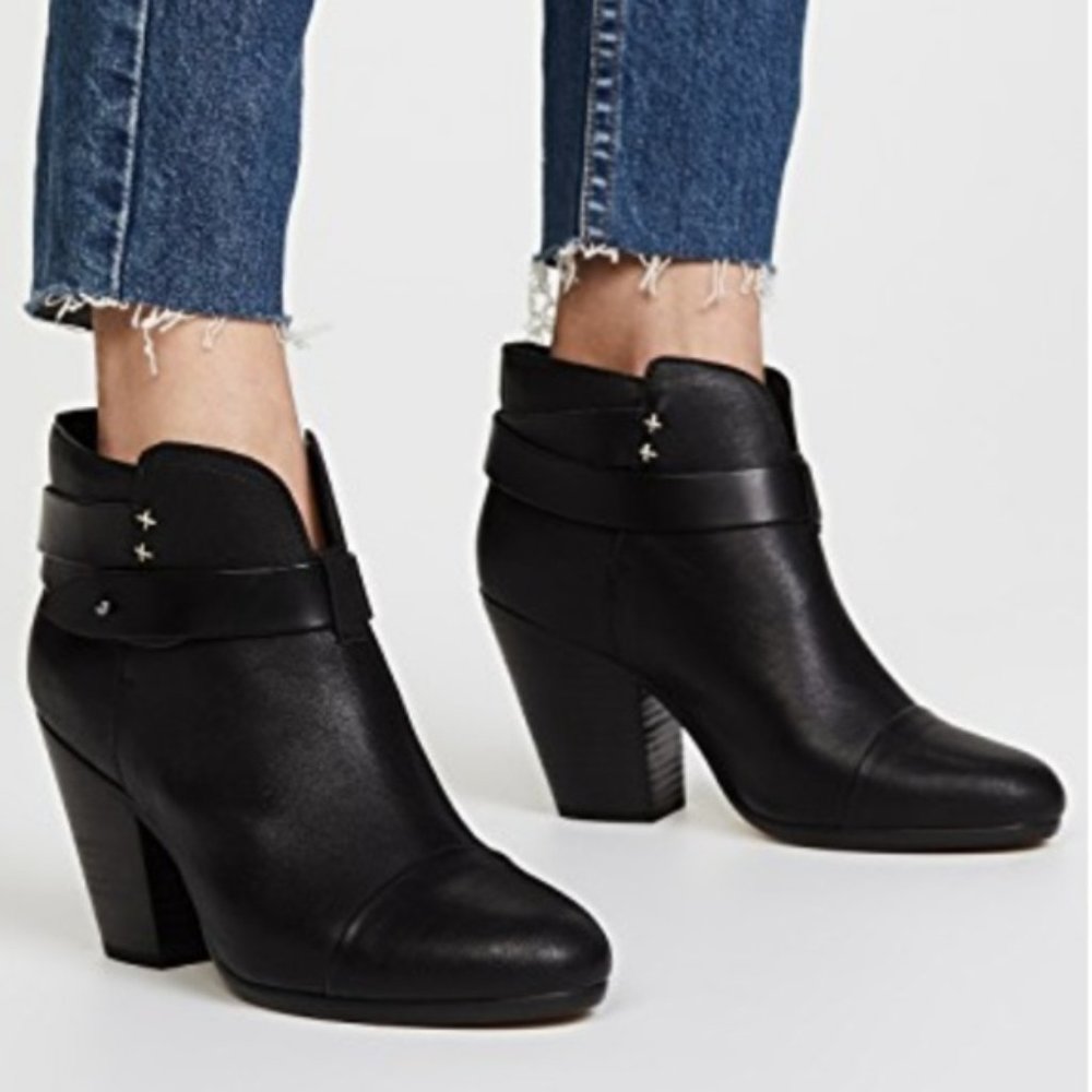 Rag & Bone Harrow Booties Black
